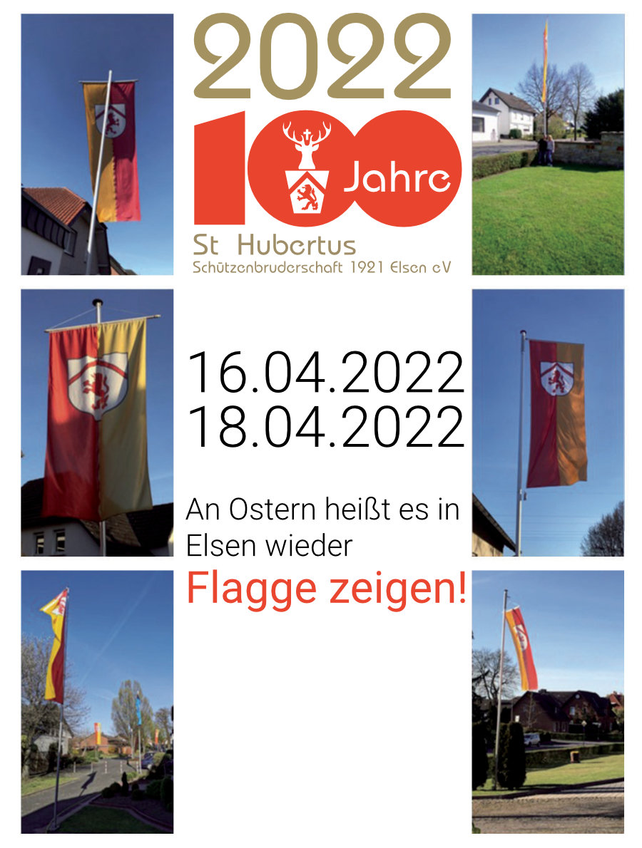 Flagge zeigen Ostern 2022